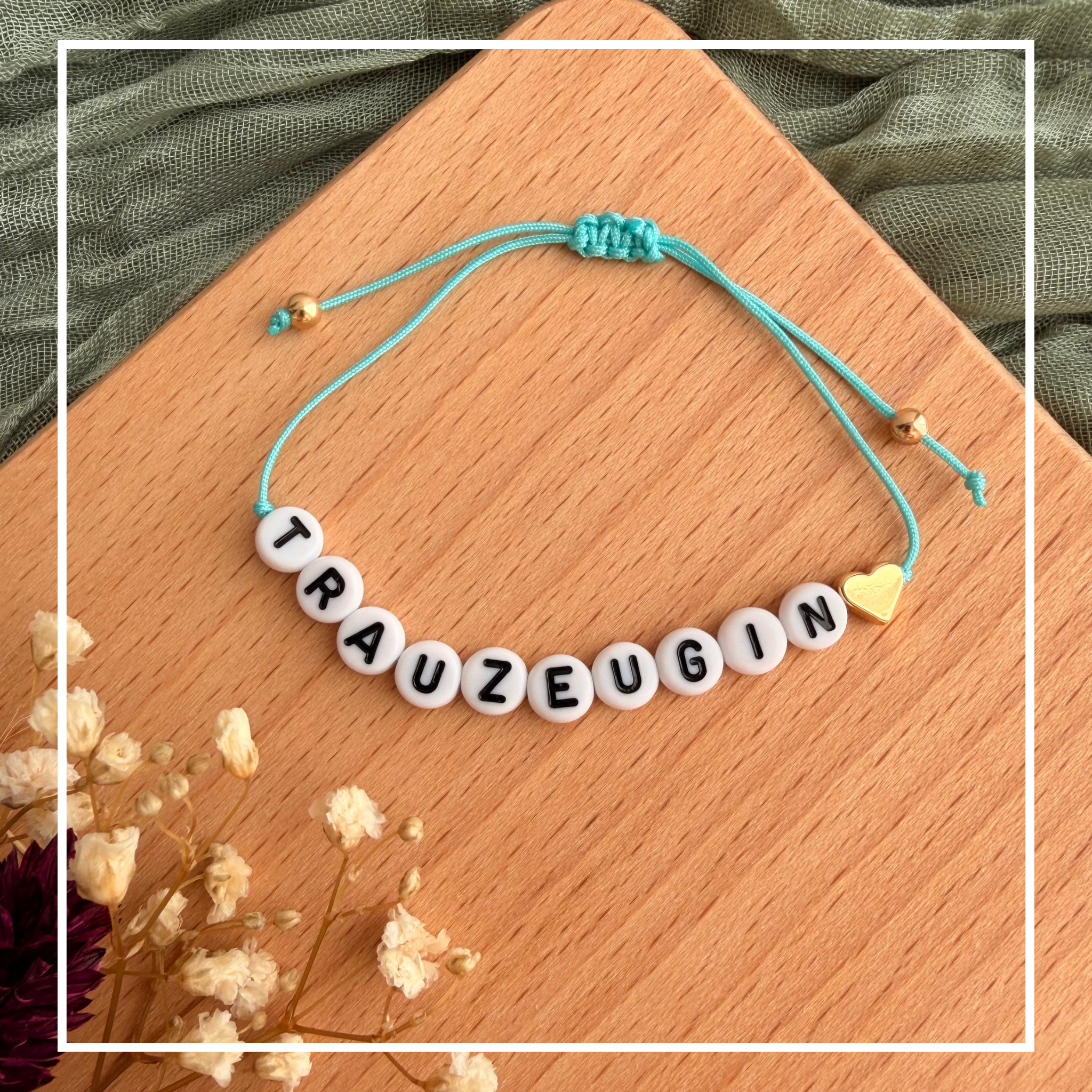 Perlenarmband Trauzeugin