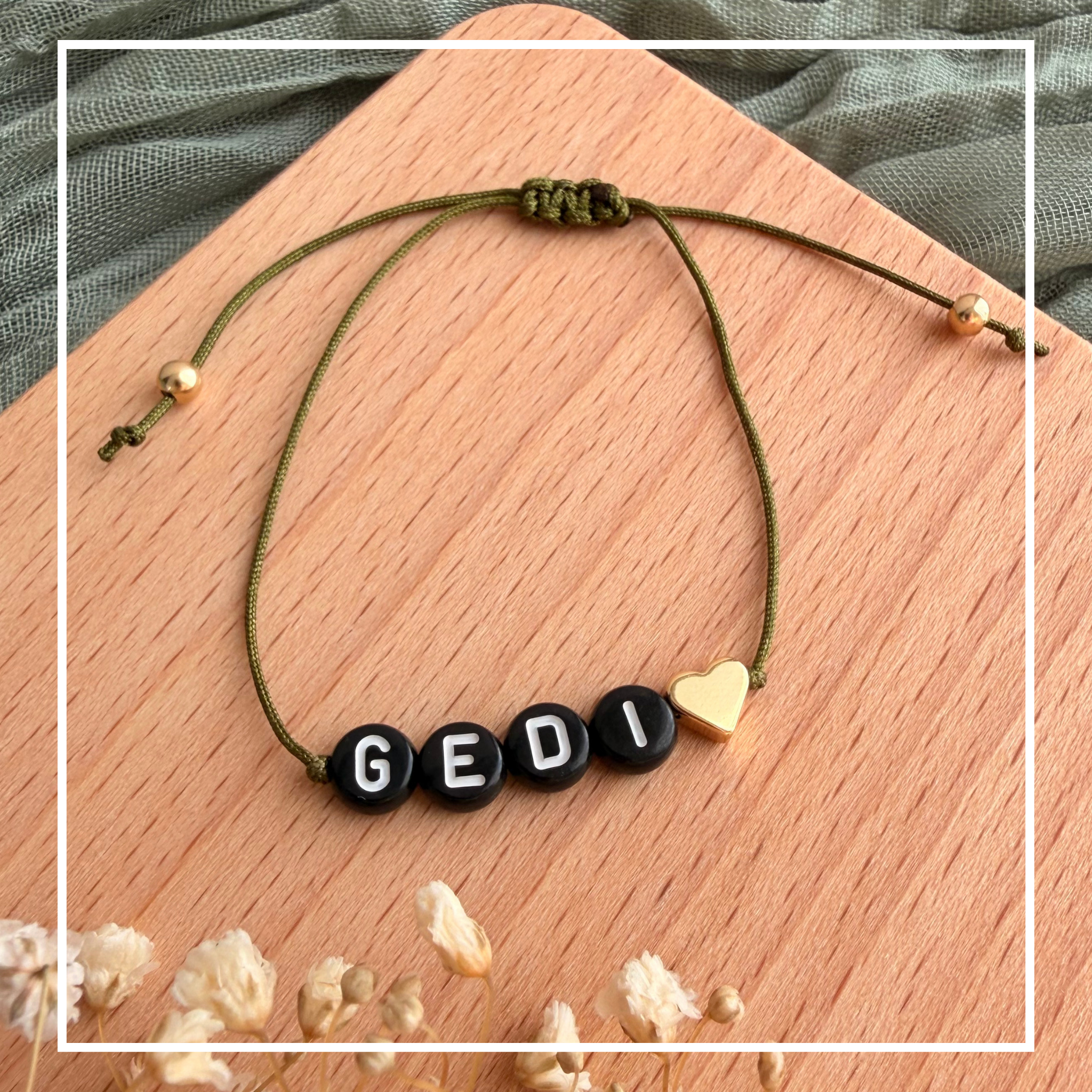 Perlenarmband Gedi