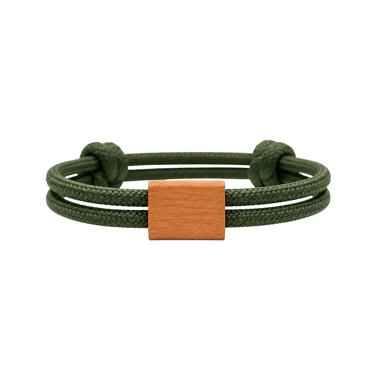 DIY Paracord-Armband mit Kirschholzschieber | Verstellbar & handgefertigt