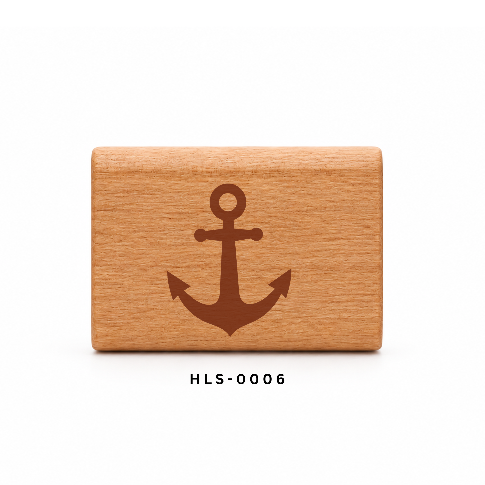 Anker | DIY Holzschieber aus Kirschholz für Paracord- und Segelseil-Armbänder