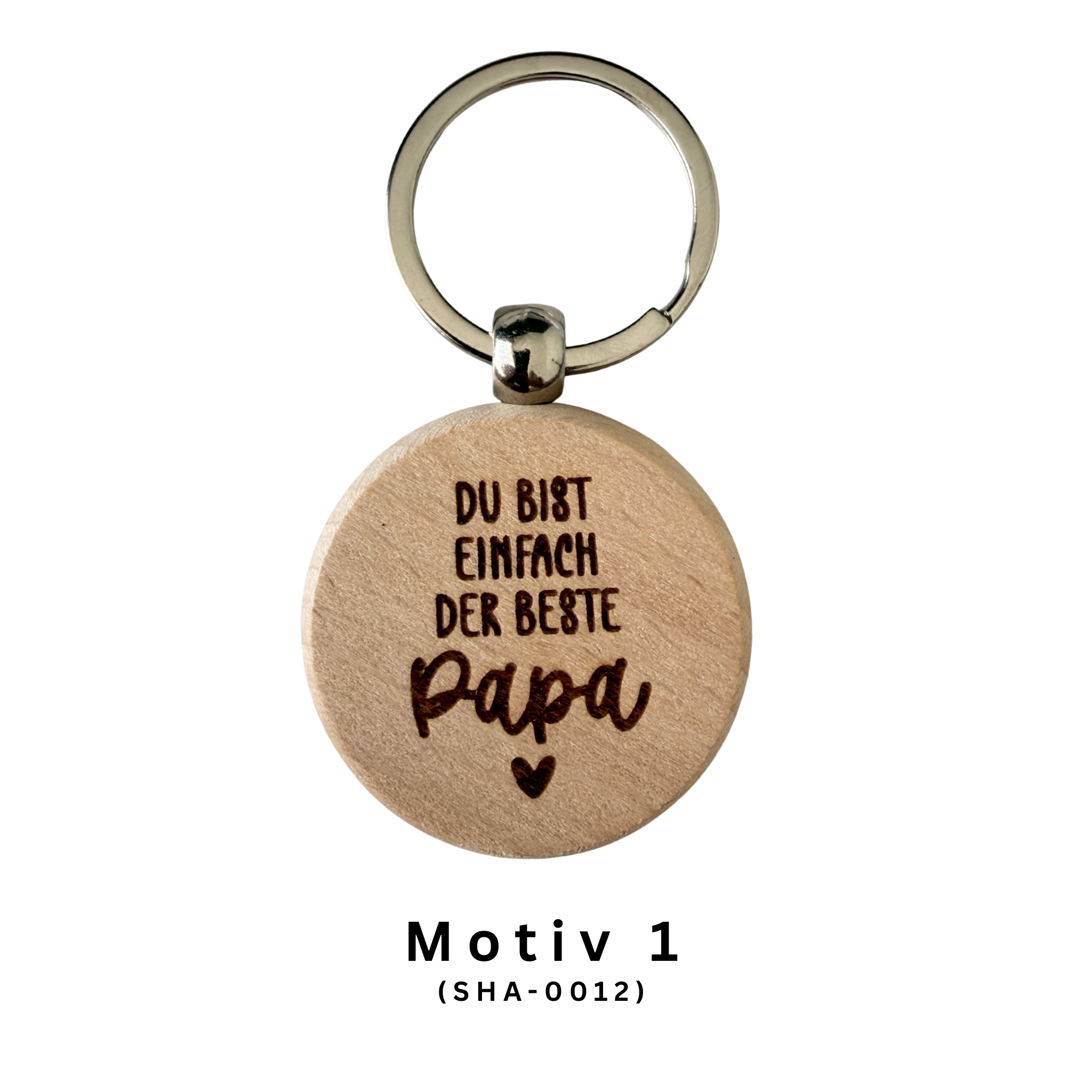 Du bist der Beste Schlüsselanhänger aus Holz