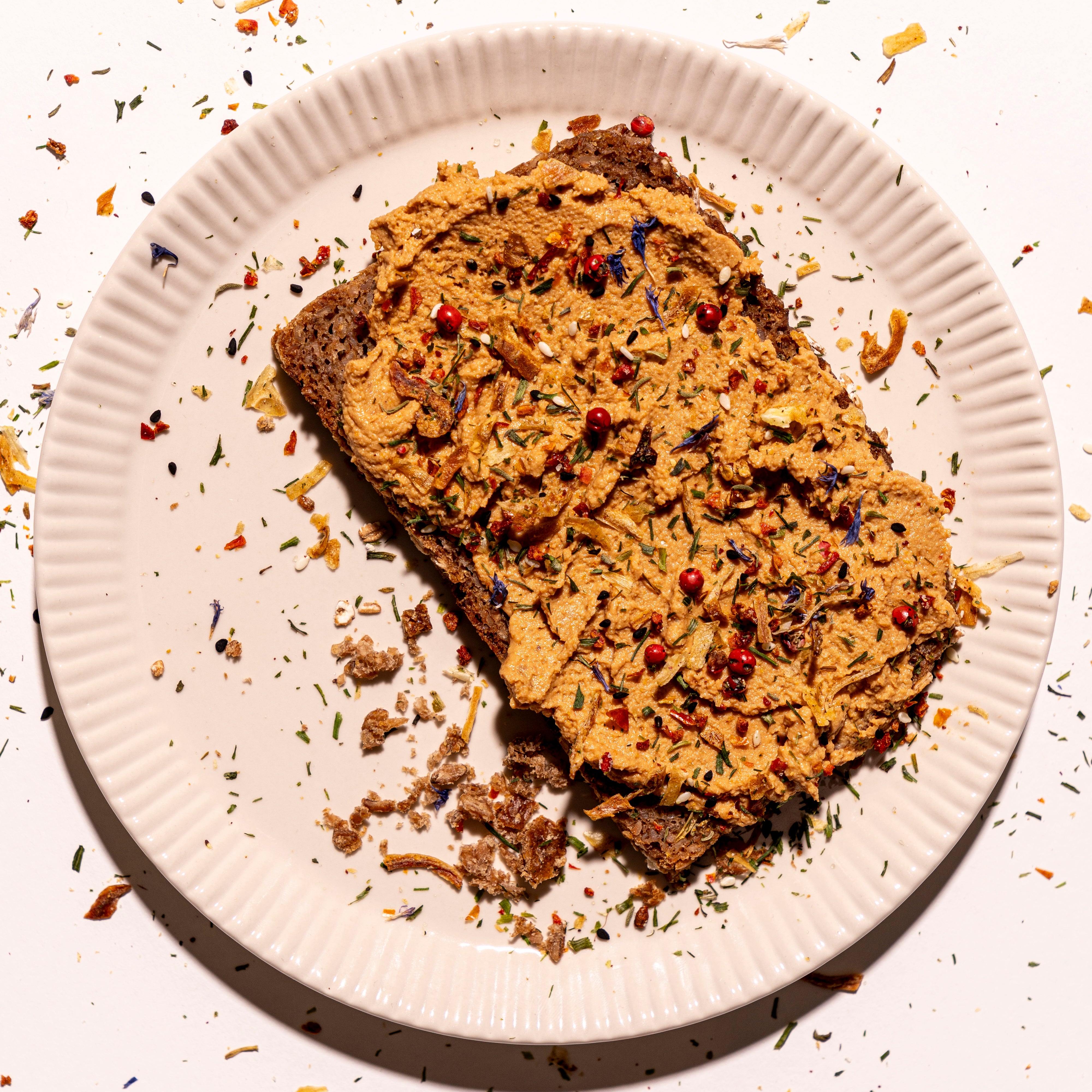 Crunchy bread topping | spice