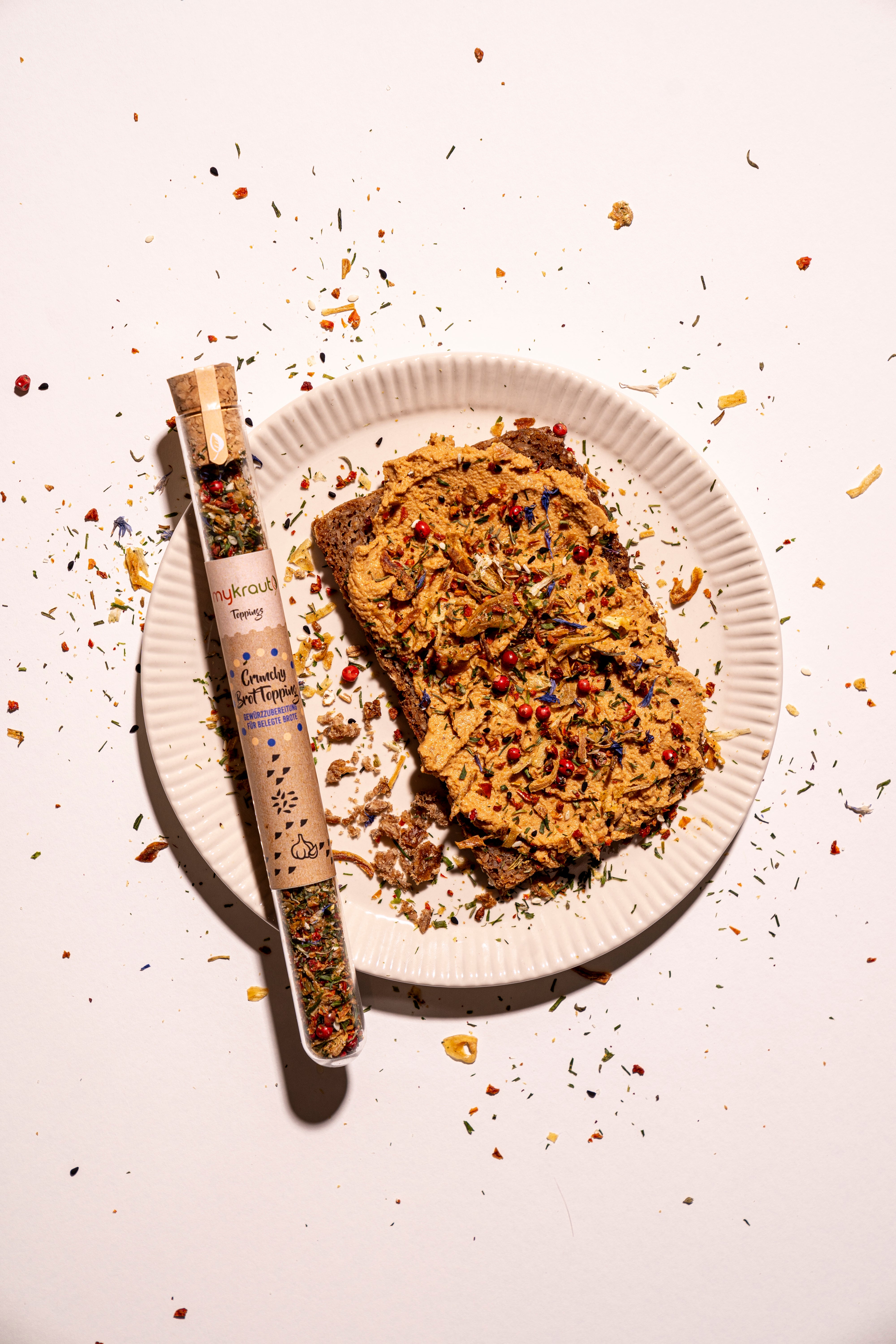 Crunchy bread topping | spice