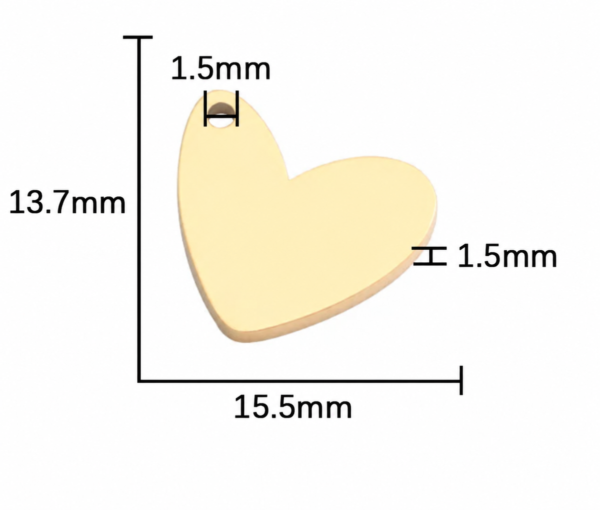 Schmuck Charm Herz