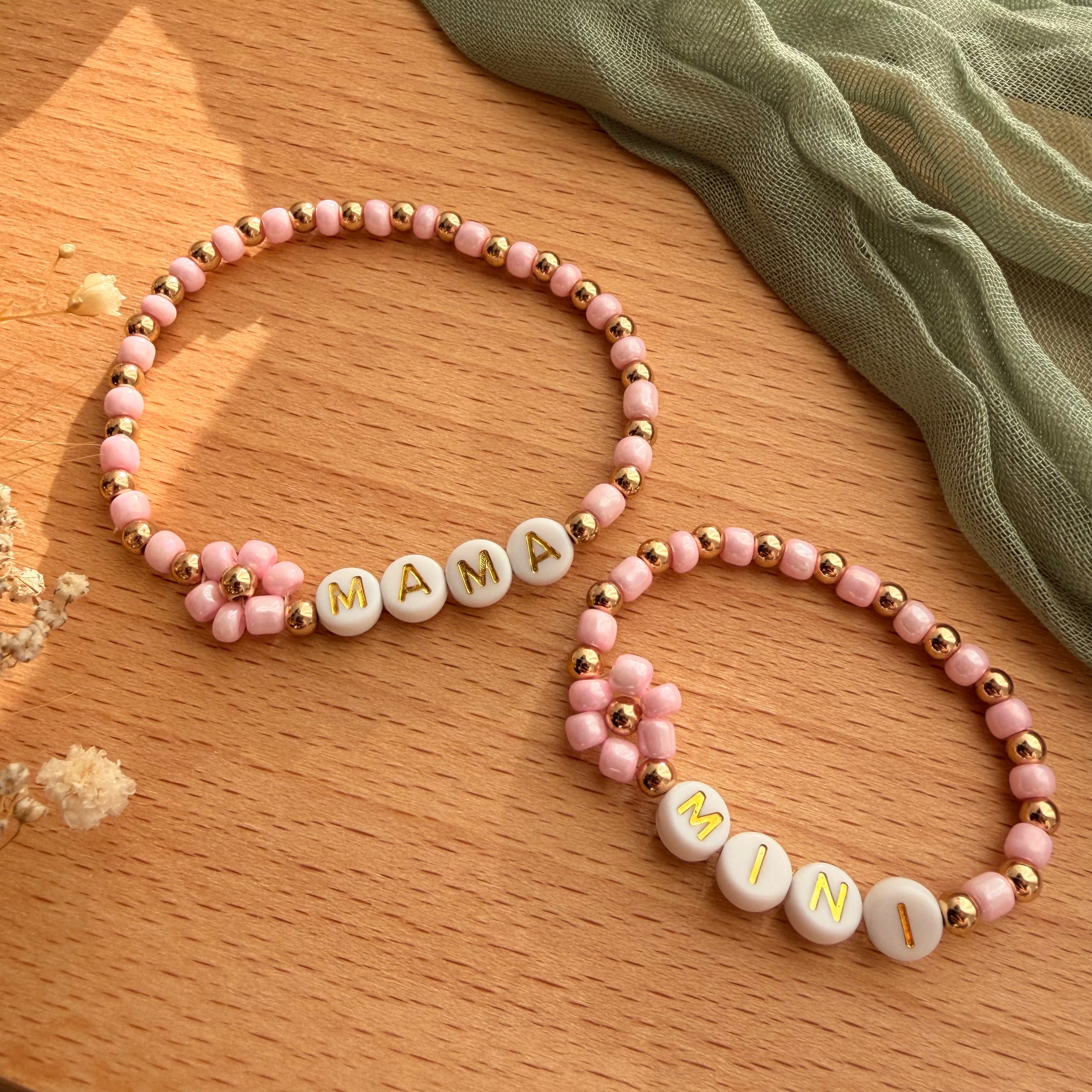 Mama & Mini Perlenarmband SET