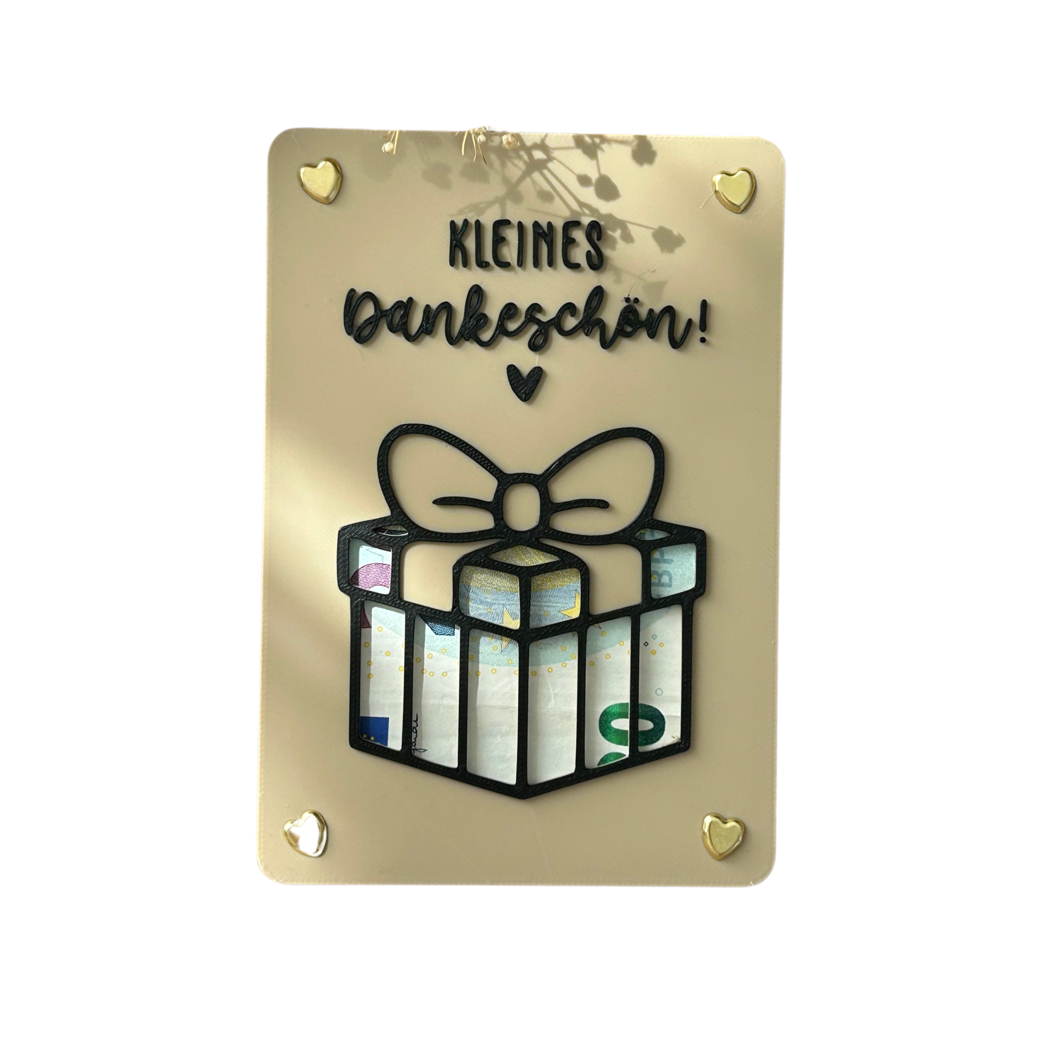 Geldgeschenk Karte - Kreative Verpackung für Geldgeschenke - Finanzspritze, Dankeschön & Geschenkidee Danke Geschenk