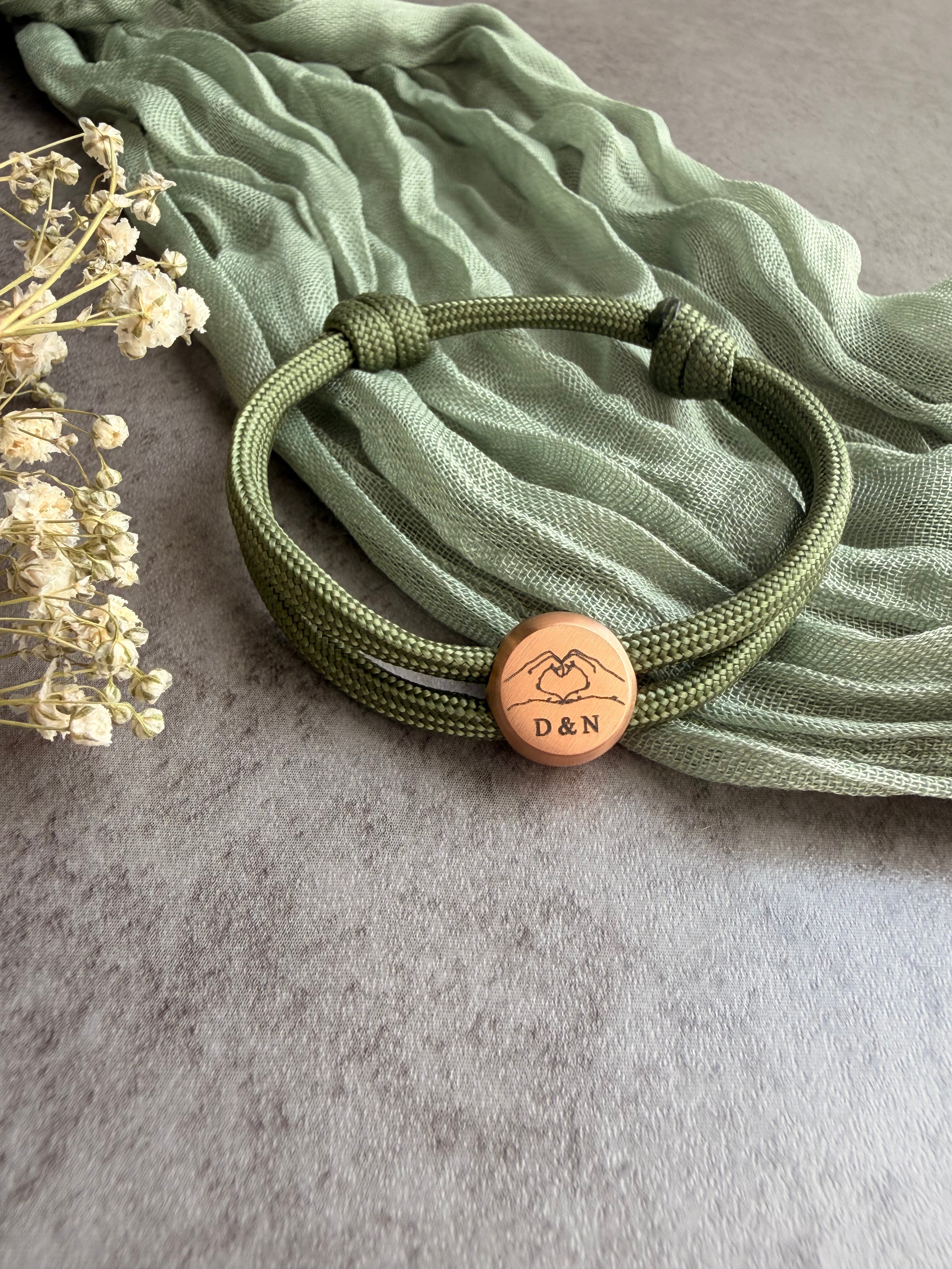 Personalisierte Paracord-Armbänder