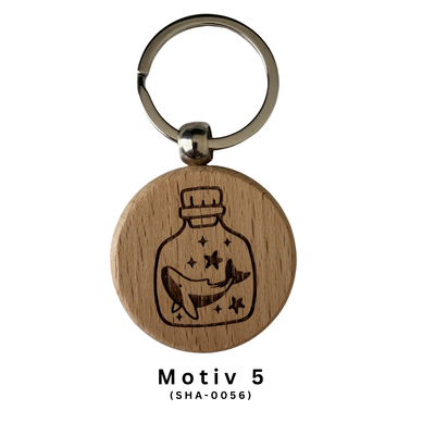 Küste Schlüsselanhänger aus Holz