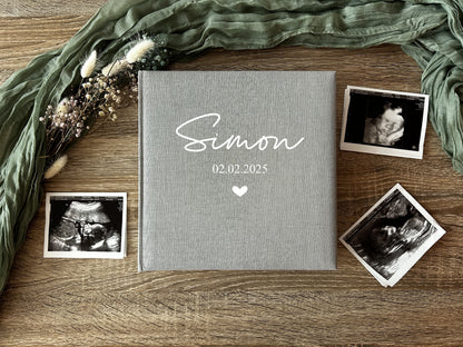 Fotoalbum Baby |  Zur Taufe | Babygeschenk | Geschenk zur Geburt 1