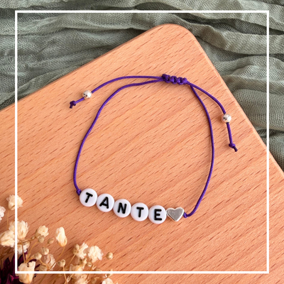 Perlenarmband Tante