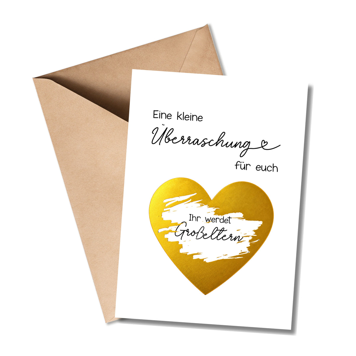 Rubbelkarte Überraschung „Ihr werdet Großeltern“ - Schwangerschaft verkünden