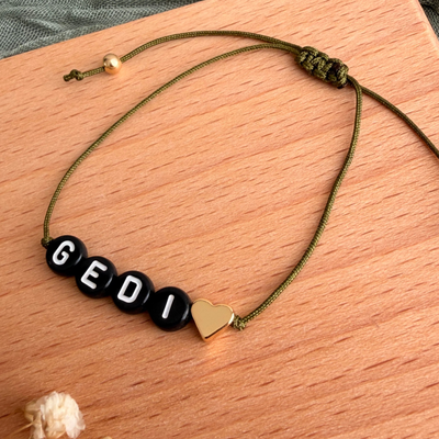 Perlenarmband Gedi