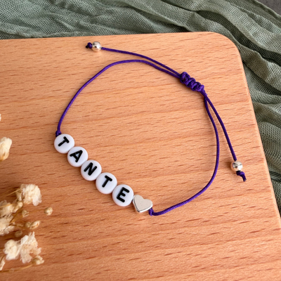 Perlenarmband Tante