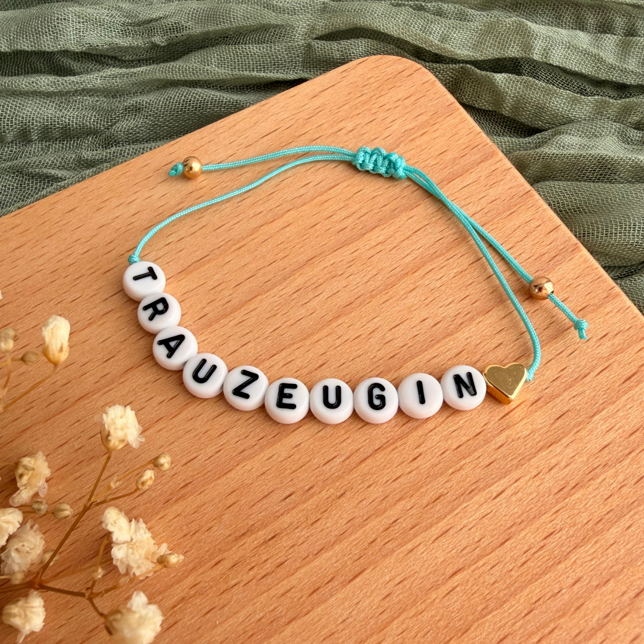 Perlenarmband Trauzeugin