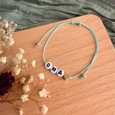 Perlenarmband Oma