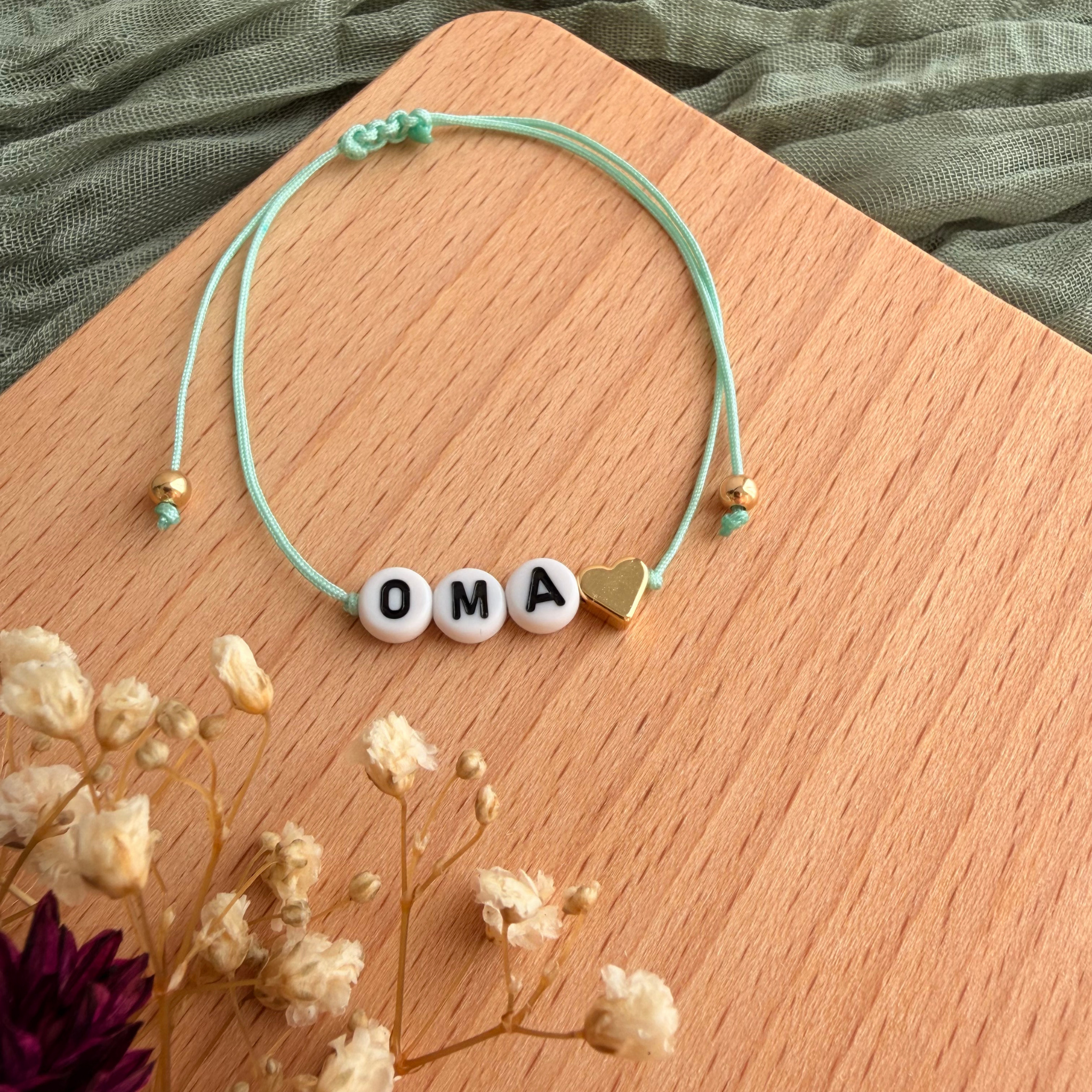 Perlenarmband Oma