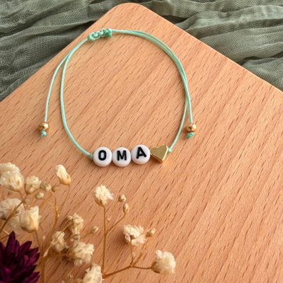 Perlenarmband Oma