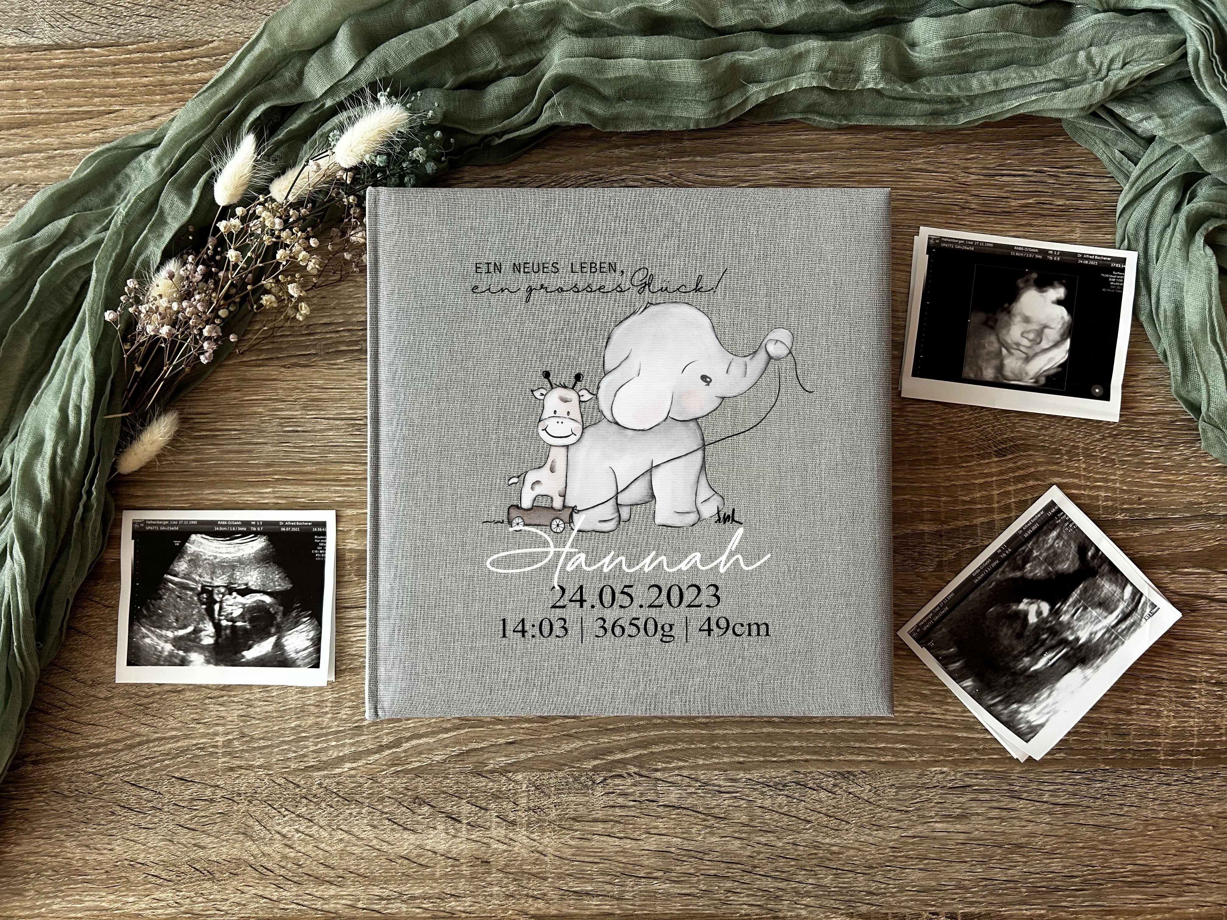 Fotoalbum Baby |  Zur Taufe | Babygeschenk | Geschenk zur Geburt 3