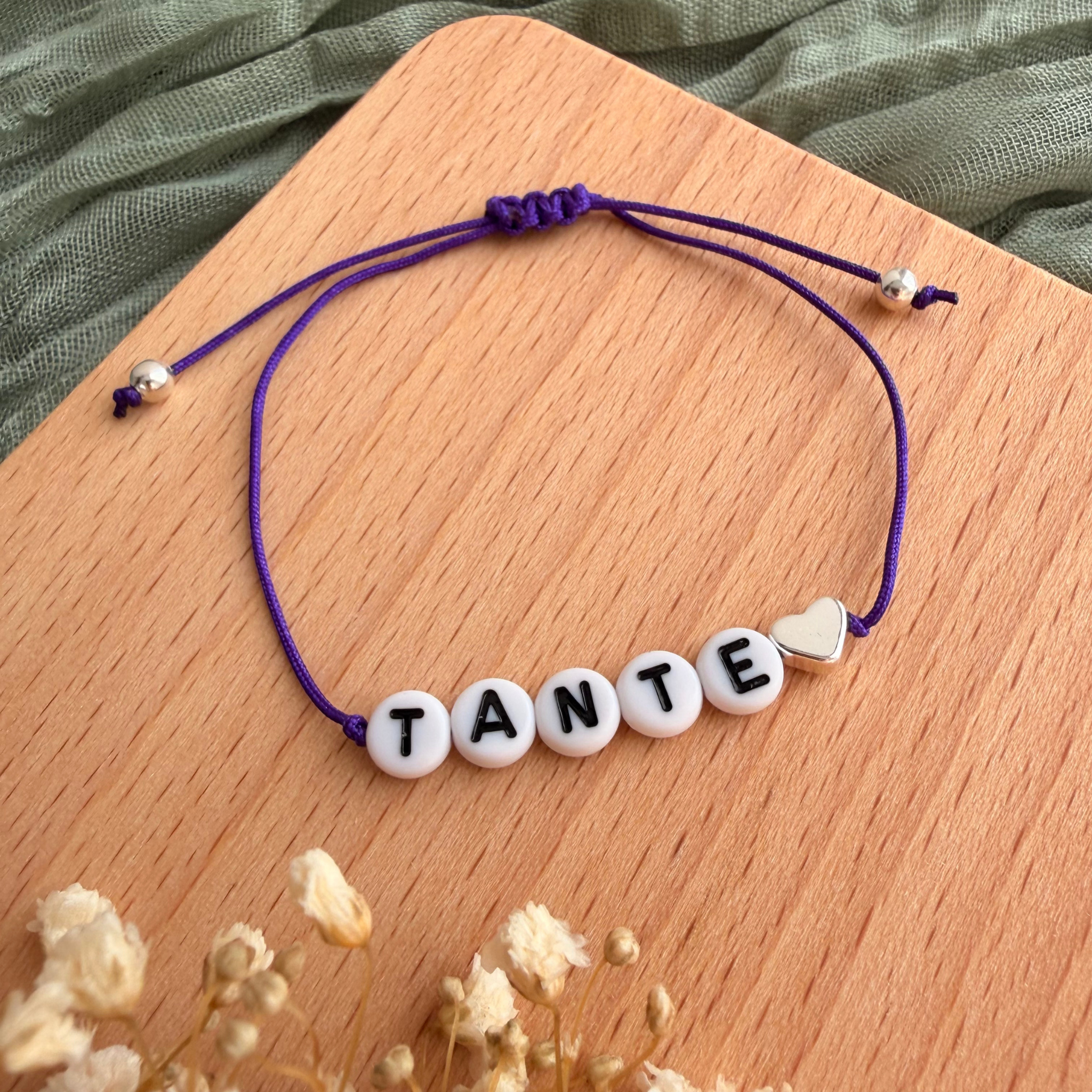 Perlenarmband Tante