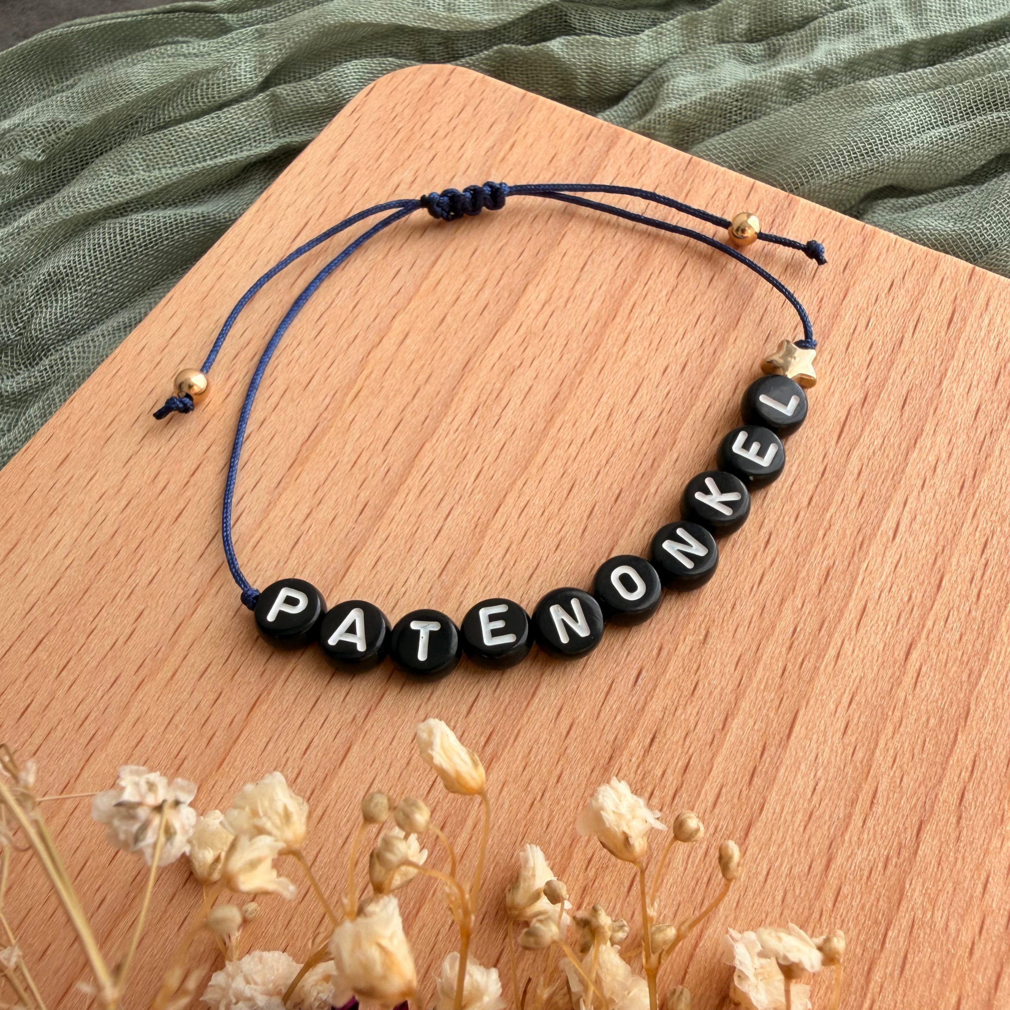 Perlenarmband Patenonkel