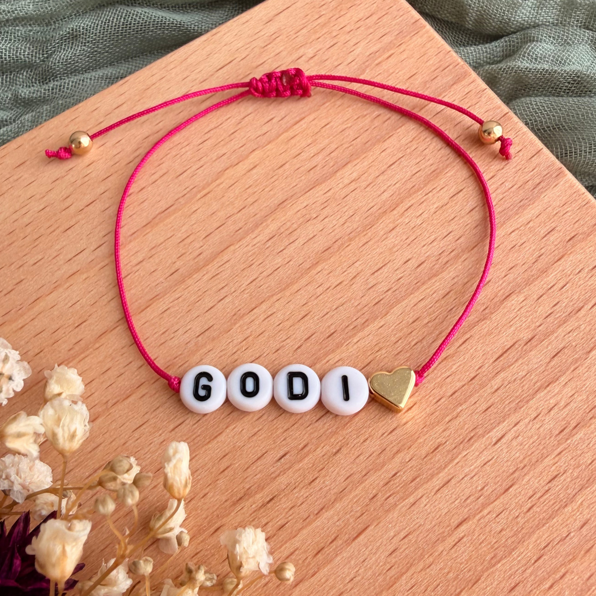 Perlenarmband Godi