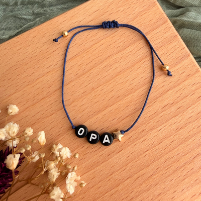 Perlenarmband Opa