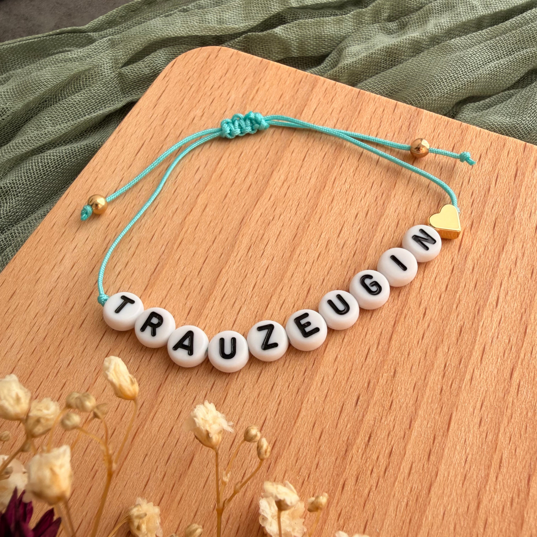 Perlenarmband Trauzeugin