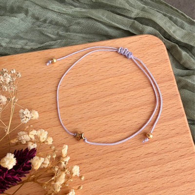 Perlenarmband mit Stern