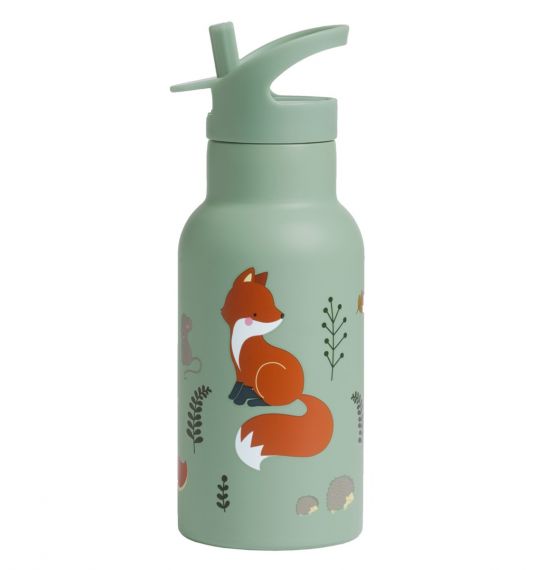 Personalisierte Edelstahl-Trinkflasche mit Name