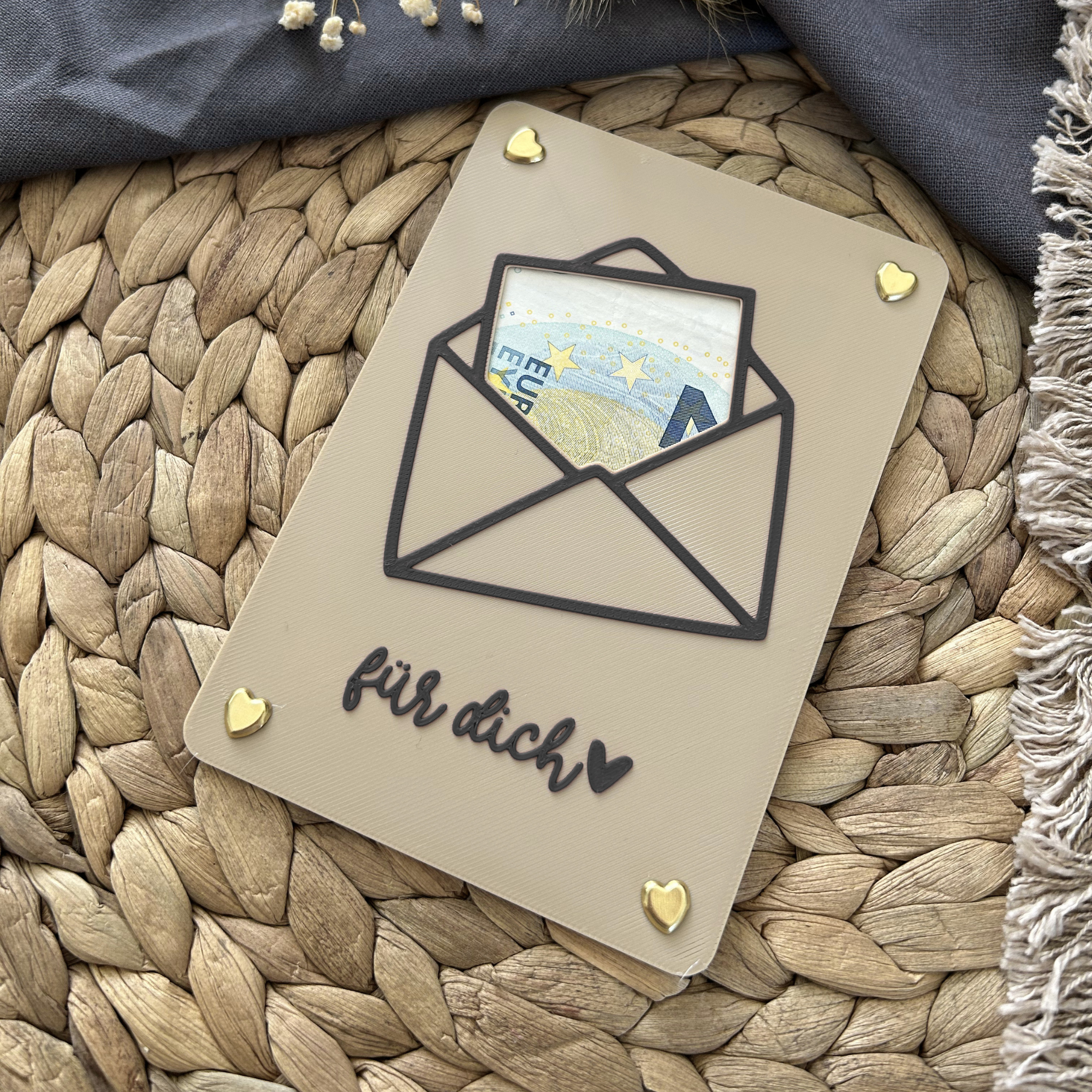 Geldgeschenk Karte - Kreative Verpackung für Geldgeschenke - Finanzspritze, Dankeschön & Geschenkidee Danke Umschlag