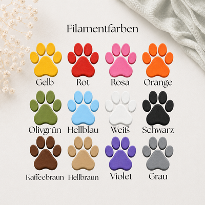 Personalisierter Hundekotbeutelspender mit Namen