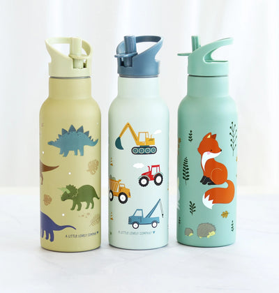 Personalisierte Edelstahl-Trinkflasche mit Name