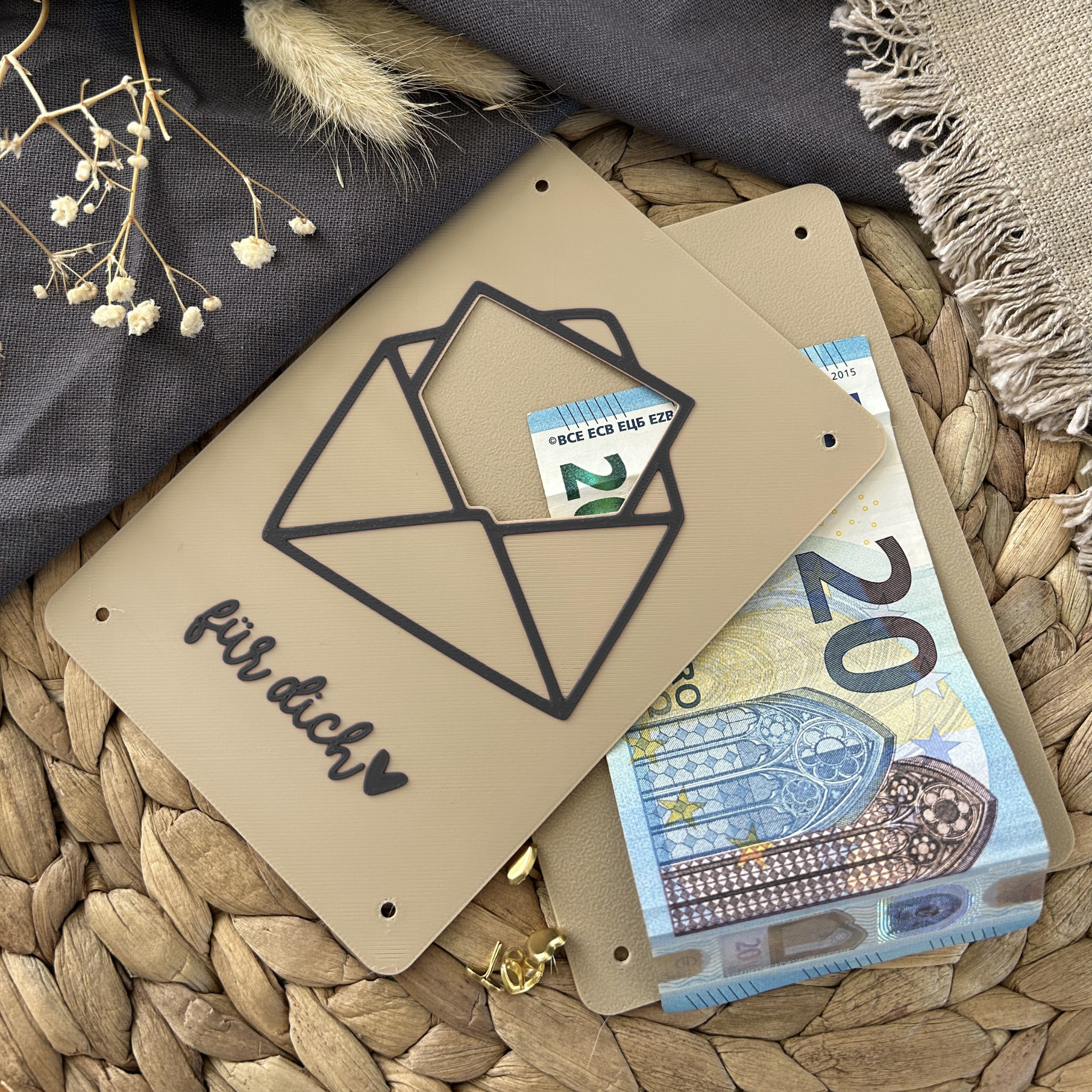 Geldgeschenk Karte - Kreative Verpackung für Geldgeschenke - Finanzspritze, Dankeschön & Geschenkidee Danke Umschlag