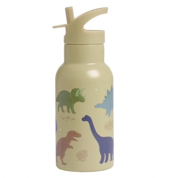 Personalisierte Edelstahl-Trinkflasche mit Name