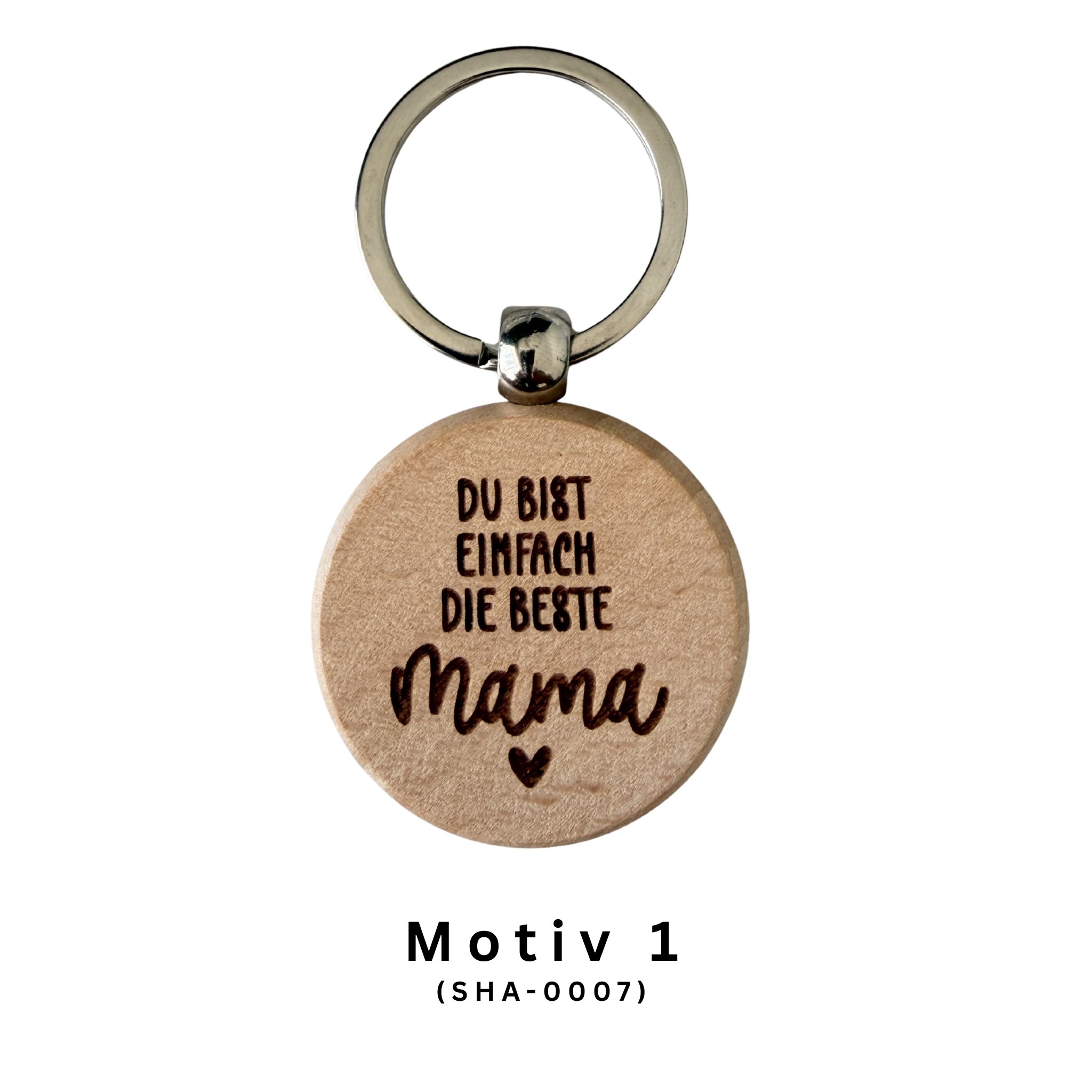 Du bist die Beste Schlüsselanhänger aus Holz