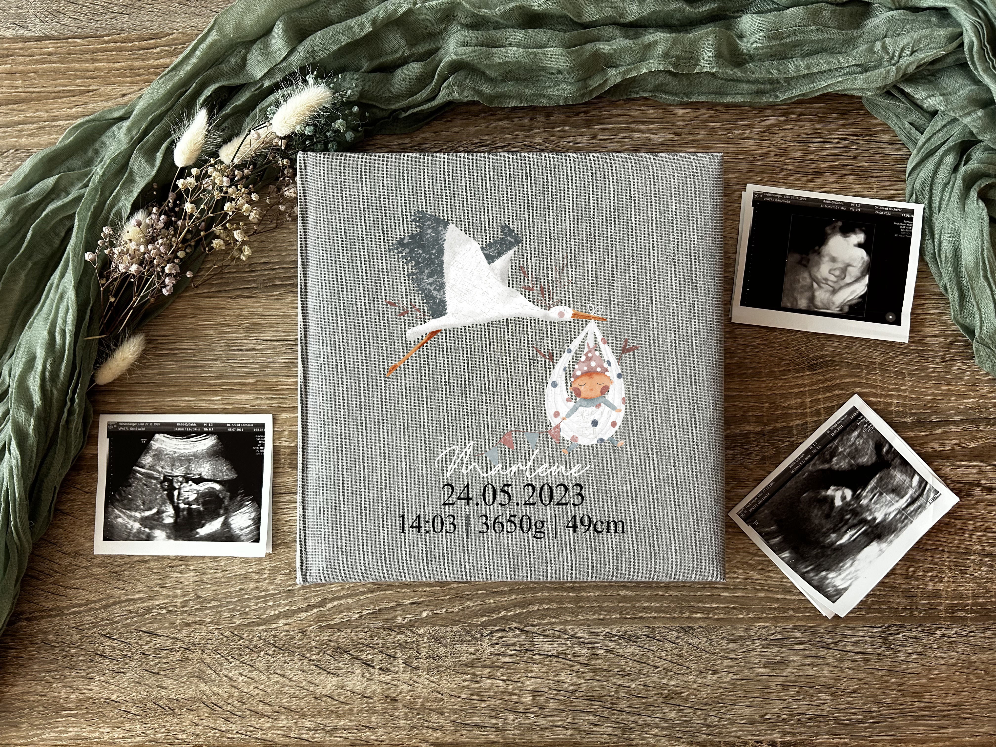 Fotoalbum Baby |  Zur Taufe | Babygeschenk | Geschenk zur Geburt 9