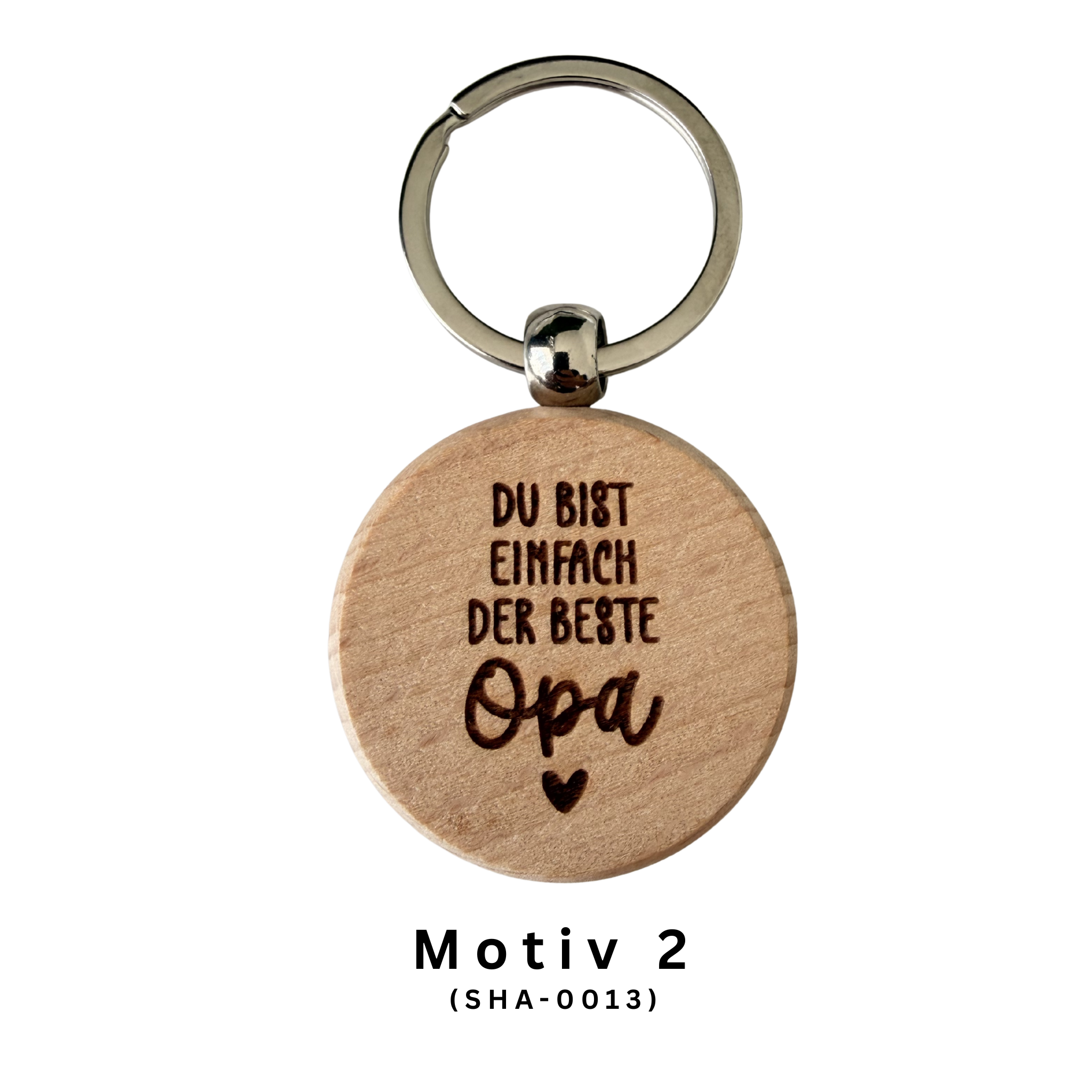 Du bist der Beste Schlüsselanhänger aus Holz