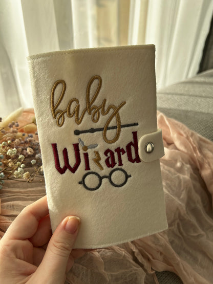 Baby Wizard | Mother and Child Passport Cover 