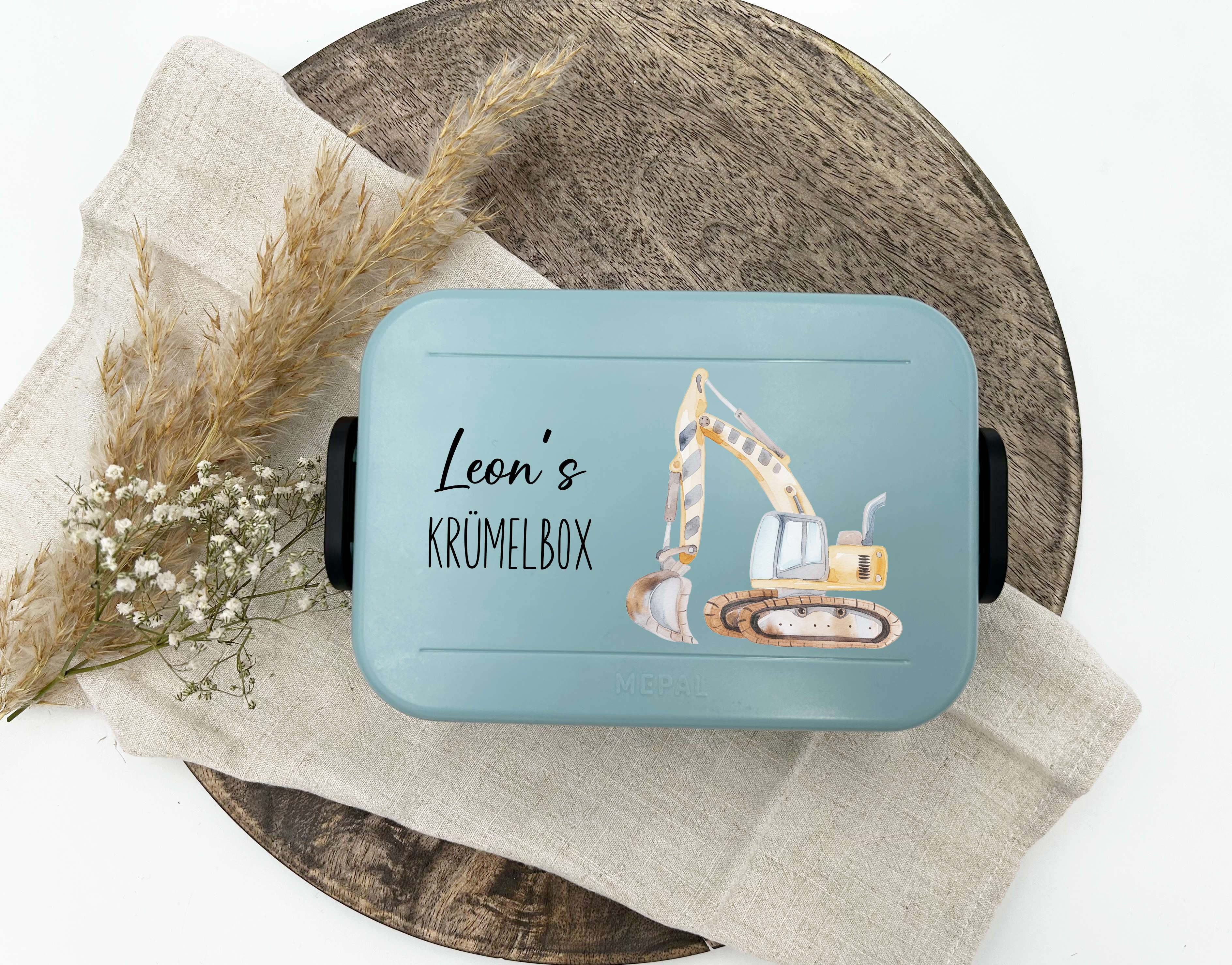 Construction site | Personalized lunch box