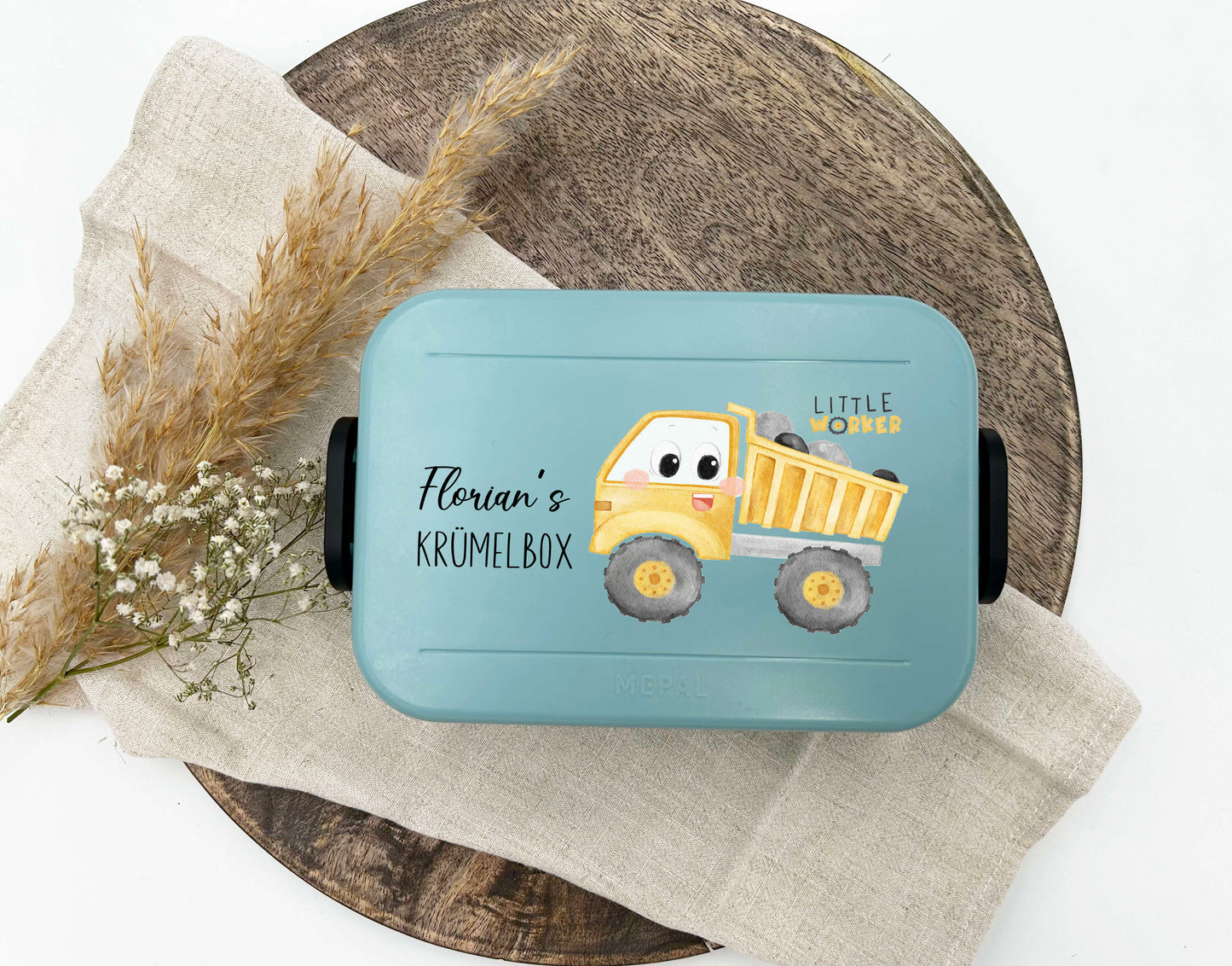 Construction Site 2 | Personalized Lunch Box