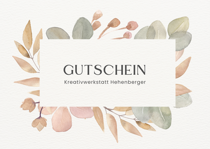 Geschenkgutschein