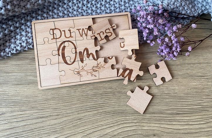 Puzzle ''Du wirst Oma''