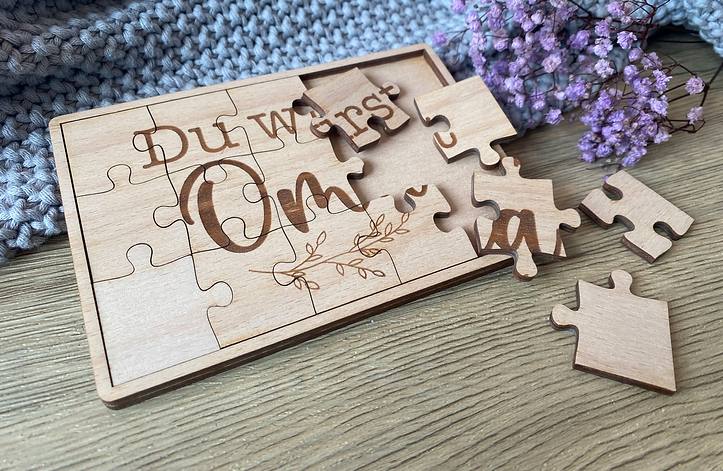 Puzzle ''Du wirst Oma''