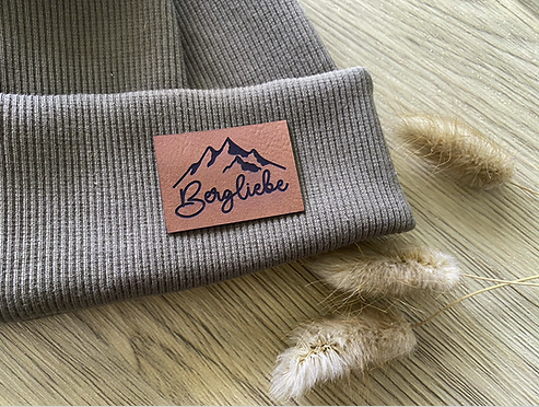 leather label ''Bergliebe''