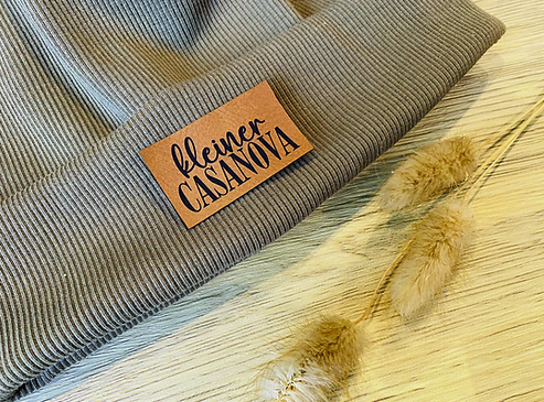 Lederlabel ''Kleiner Casanova''