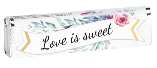 PEZ wedding box "Love is sweet" candies (50 pcs.)