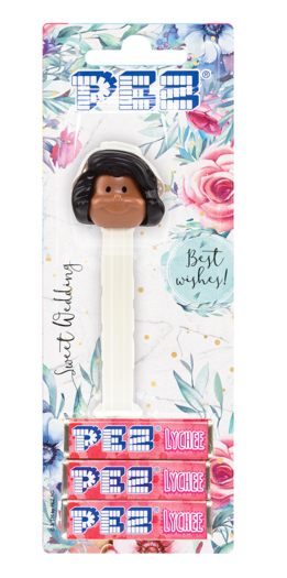 PEZ dispenser bride - dark complexion 