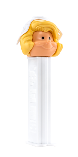 PEZ dispenser bride - hair color blonde 