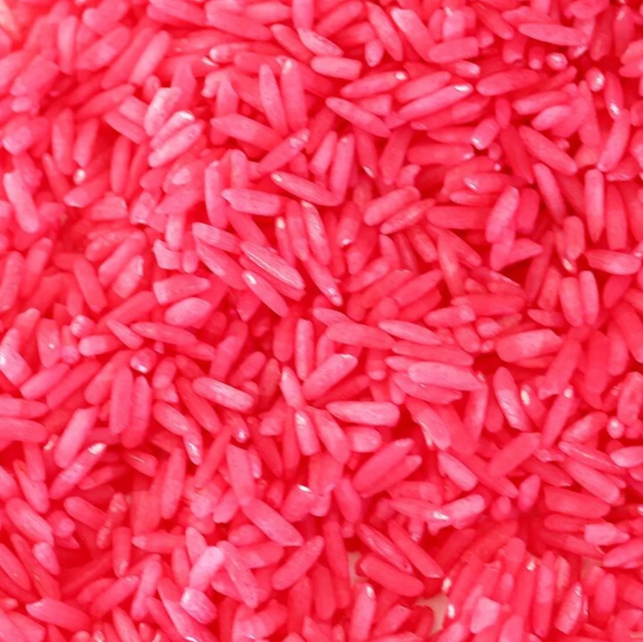 Regenbogen Reis | Sensorischer Spielreis – 500g bunter Fühlreis für Kinder & Montessori