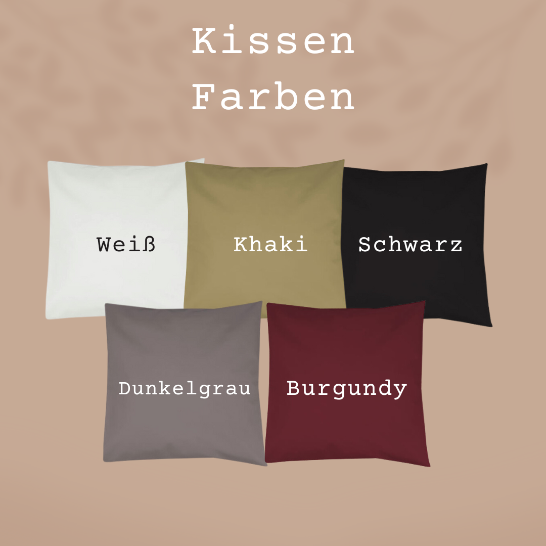 WIR | Kissen personalisiert